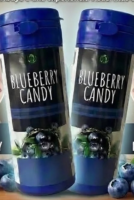 2 frascos de Blueberry Candy